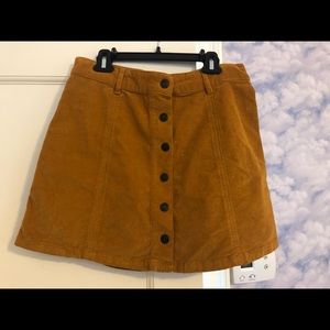 American Eagle Mustard Skirt